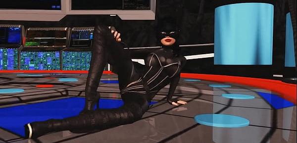  Batman gets Tricked into sex by Catwoman